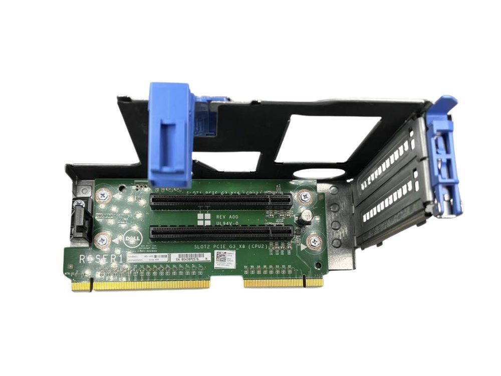 Alternative view of Placa Riser 1 Dell PowerEdge R820 2x PCIe x16 - 03FHMX + Gaiola - 0R1F5V