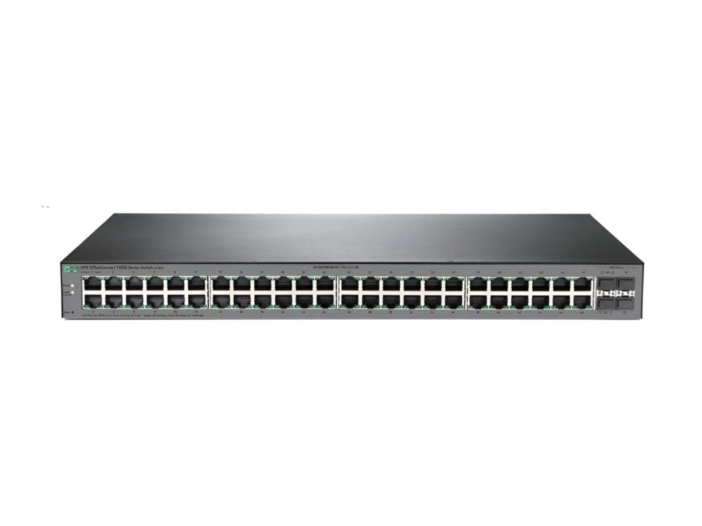 Alternative view of Switch HPE 1920S 48 Portas 1GB + 4P SFP 1GB JL382A