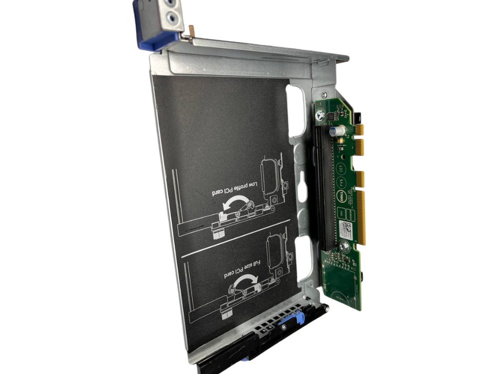 Placa Riser Dell PowerEdger R730 R730XD 3x PCI-e x8 - 04KKCY + Gaiola 08H6JW