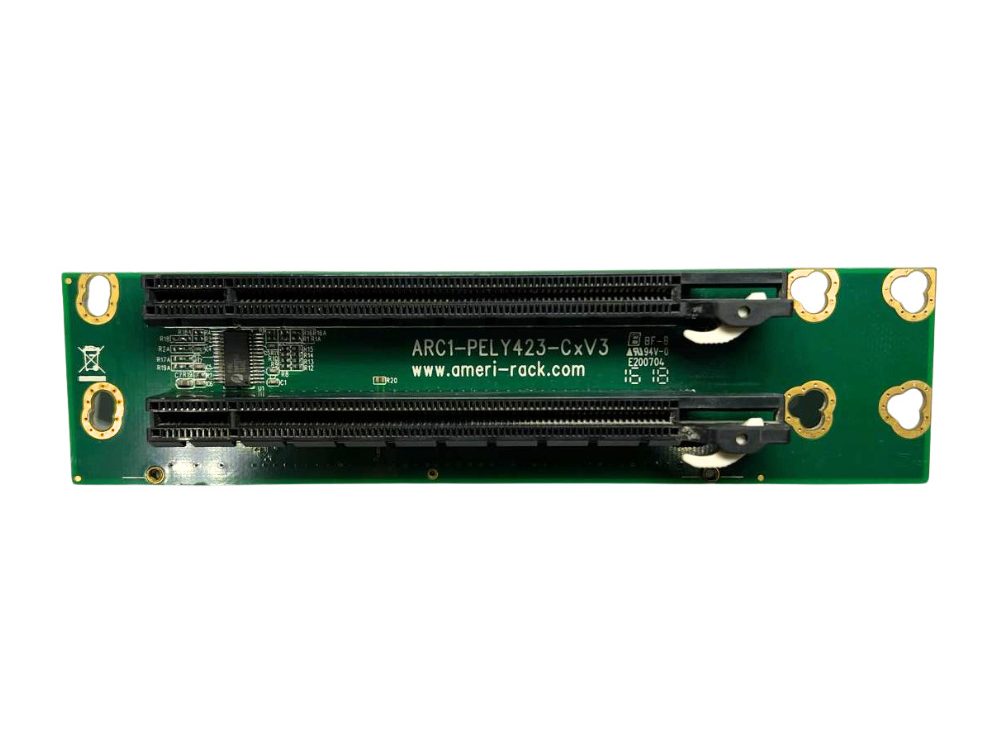 Alternative view of Placa Riser 5 Ameri-Rack Flex PCI - ARC1-PELY423-CXV3