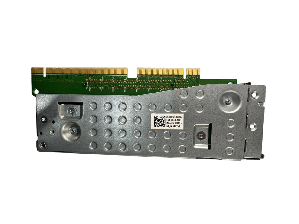 Alternative view of Placa Riser 2 Dell PowerEdger R820 R830 3x PCI-e x16 - 0D13MJ + Gaiola 0787V9