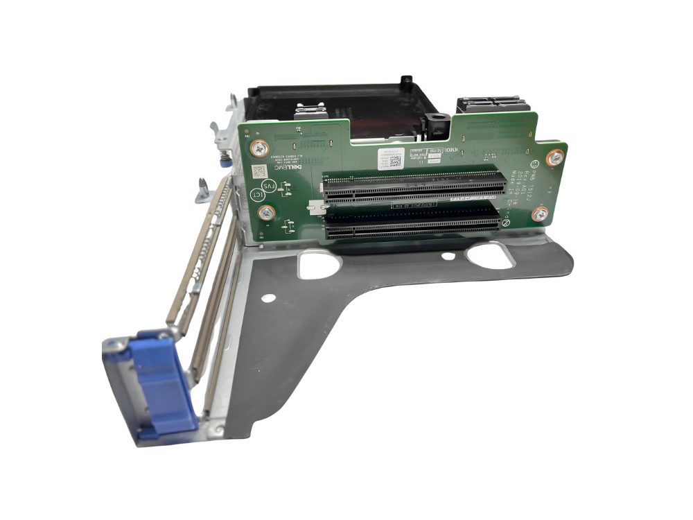 Alternative view of Placa Riser Dell PowerEdge R750 R760 2x PCIe x16 - 0TJCX9 + Gaiola - 08PXM1