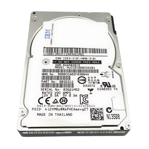 Disco Rígido Interno IBM 600Gb 10K 2.5 SAS - 0B25647