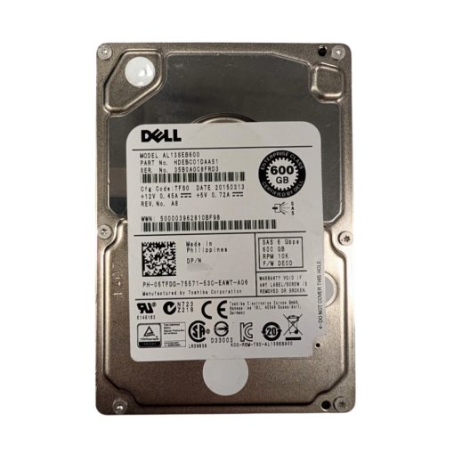 Disco Rígido Interno Dell 600Gb 10K 2.5 SAS - 0V1TX2
