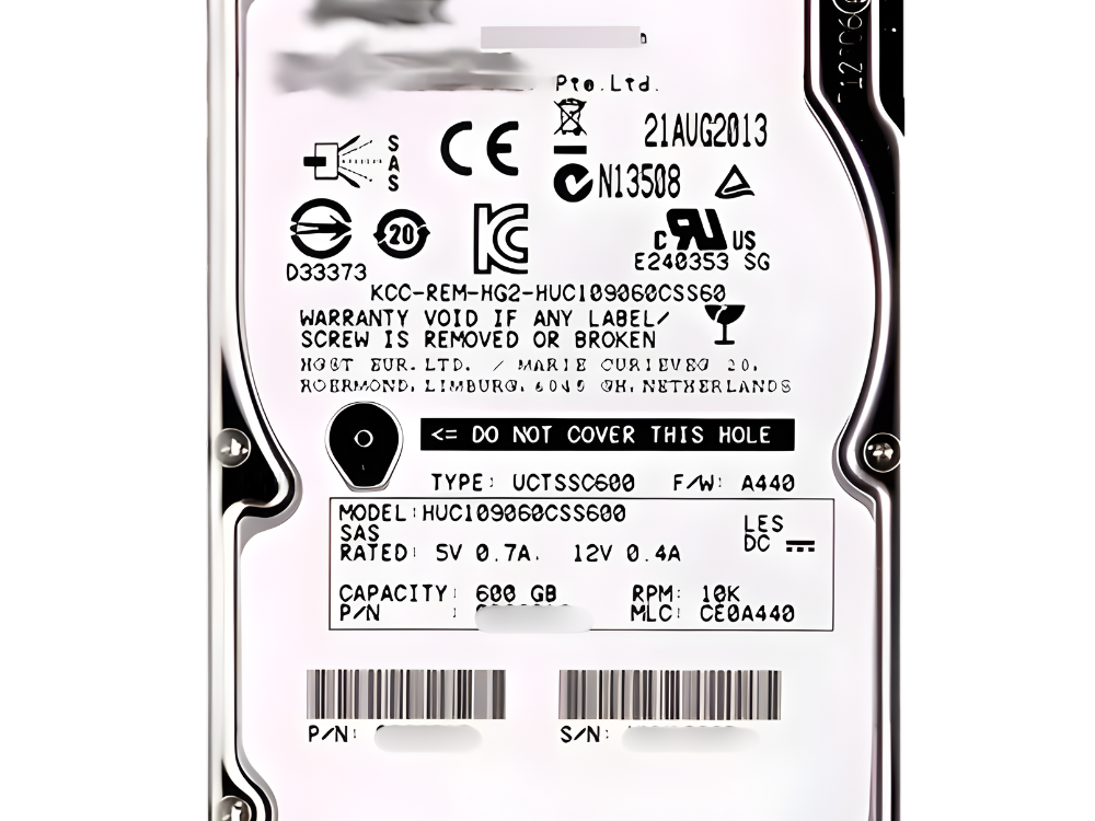 Disco Rígido Interno IBM 600Gb 10K 2.5 SAS - 0B25647