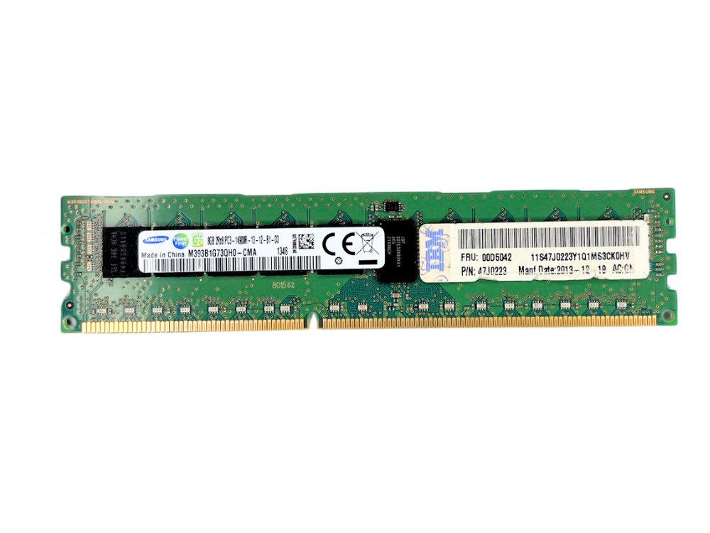 Memória Samsung PC3 14900R 8Gb 2Rx8 - M393B1G73QH0-CMA