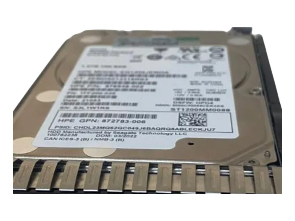 Alternative view of Disco Rígido Interno HP 1.2Tb 10K 2.5 SAS - 876938-002