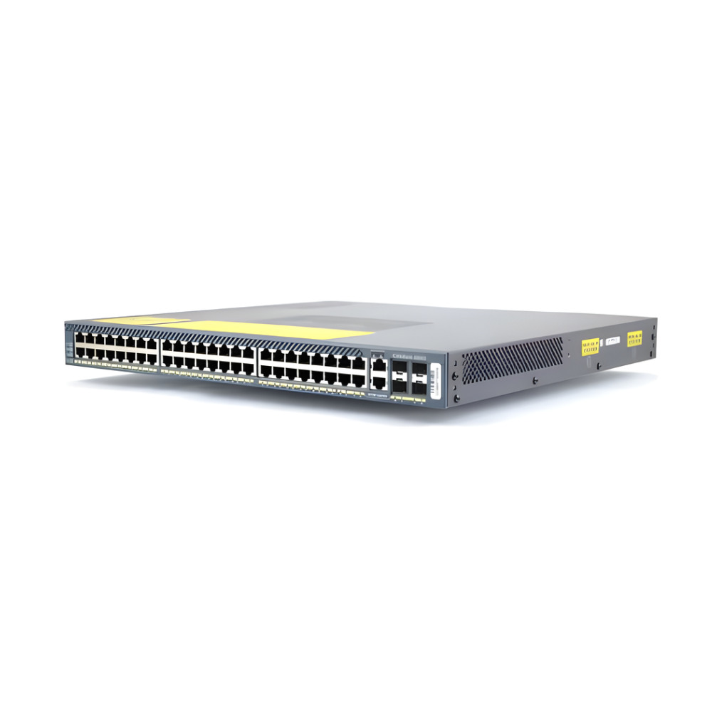 Switch Cisco WS-C4948 48P 10/100/1000 Layer 3 Gerenciável - Imagem 3