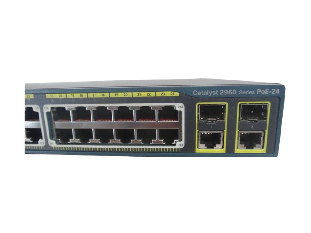Alternative view of Switch Cisco Ws-c2960-24pc-br 24P 10/100 + 2P SFP POE