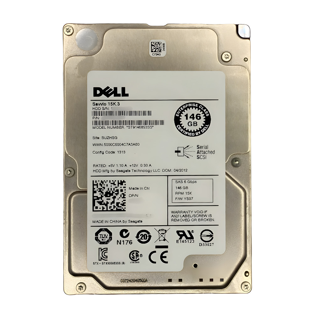 Disco Rigido Interno Dell 146Gb 15K 6Gbp/s SAS - 9LD066-251 - 089TH4
