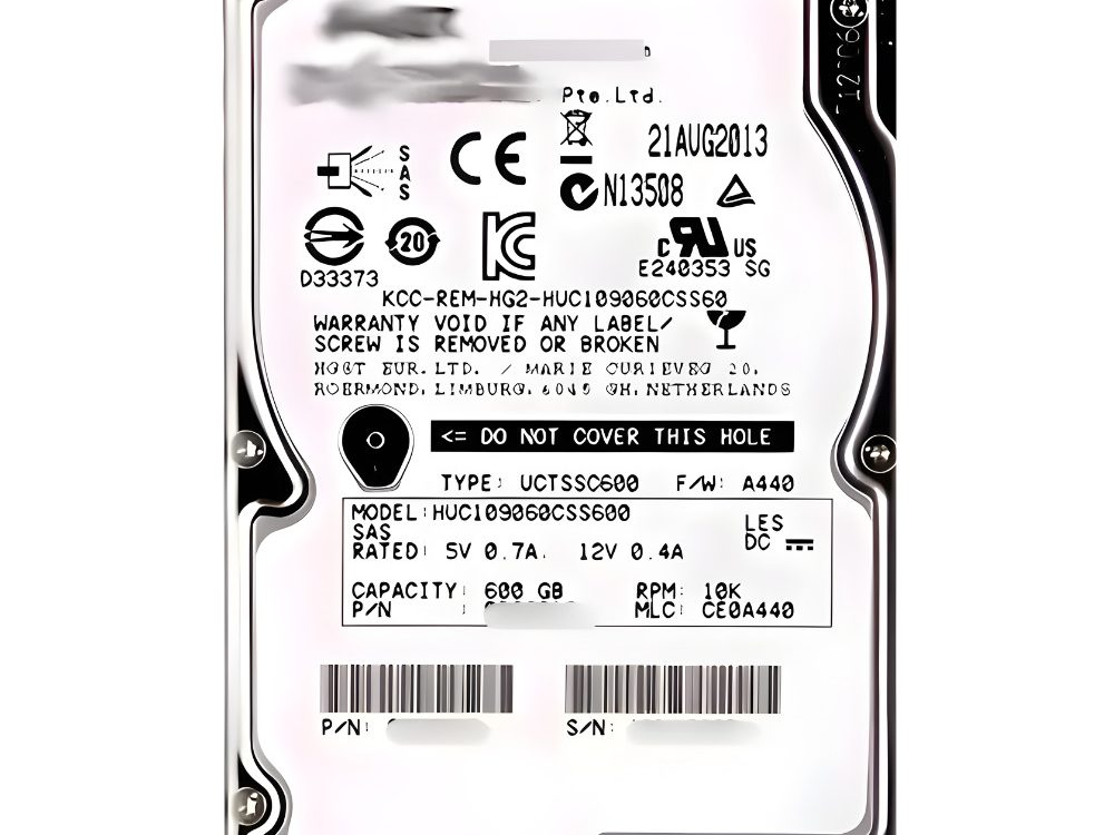 Disco Rígido Interno IBM 600Gb 10K 2.5 SAS - 9TG066-039