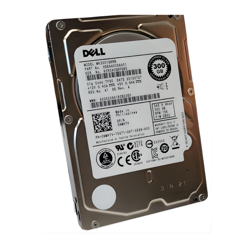 Disco Rígido Interno Dell 300Gb 15K 2.5 SAS - 00RVDT - Imagem 3