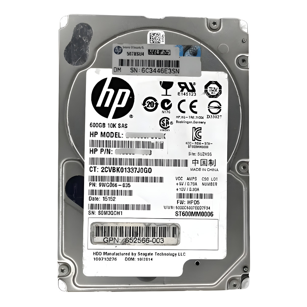 Disco Rígido Interno HP 600Gb 10K 2.5 SAS -872285-001 - Imagem 3