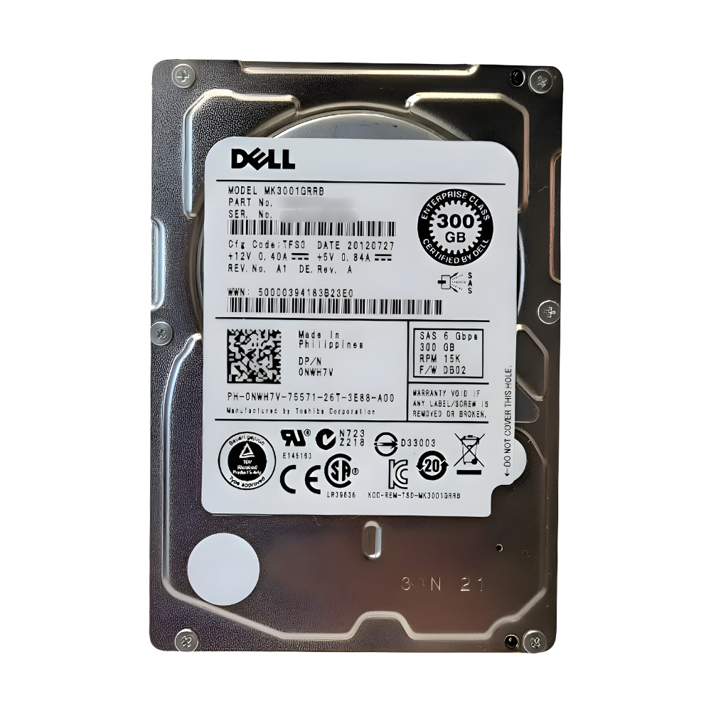 Disco Rígido Interno HP 300Gb 15K 2.5 SAS - 652599-003 - Imagem 3