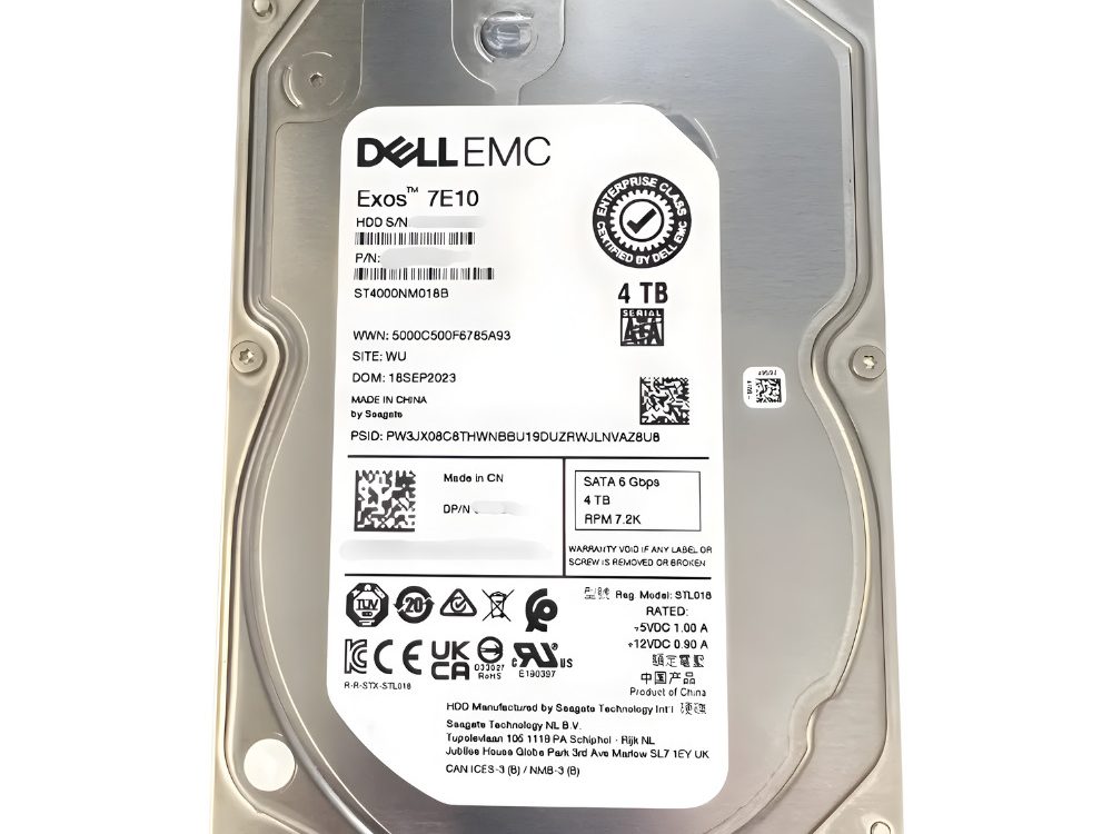 Disco Rigido Interno Dell 4Tb 7.2K 3.5 SATA - 0N36YX