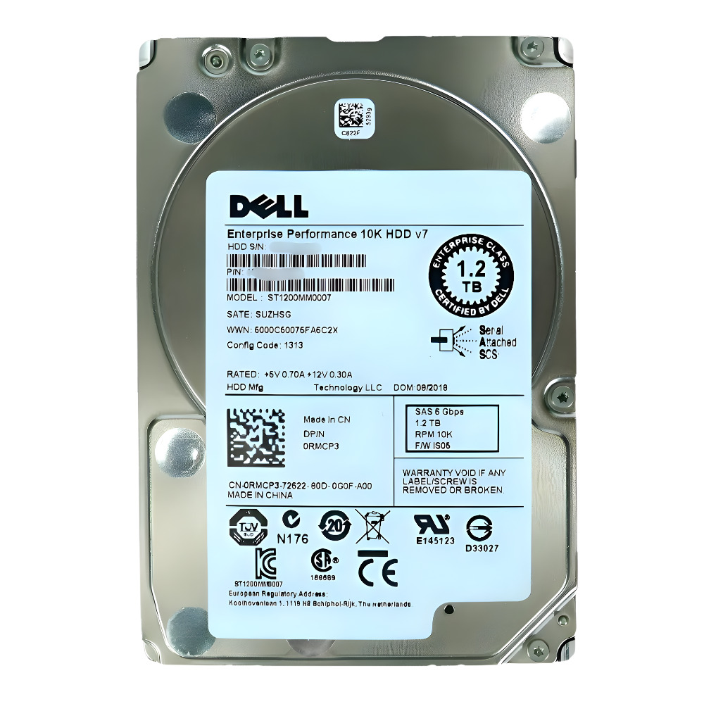 Disco Rigido Interno Dell 1,2Tb 10K 6Gb/s 2.5 SAS - 0RMCP3 - 1DA200-150 - Imagem 3