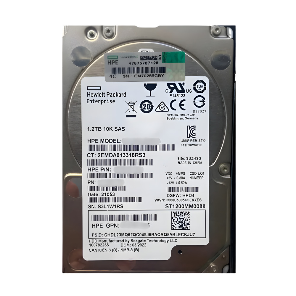 Disco Rígido Interno HP 1.2Tb 10K 2.5 SAS - 768788-004 - Imagem 3