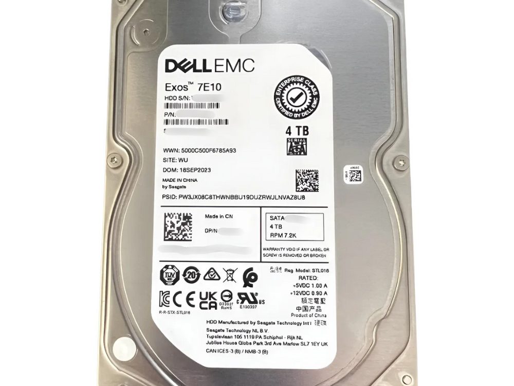 Disco Rígido Interno Dell 4Tb 7.2K 3.5 SATA - 0F23108