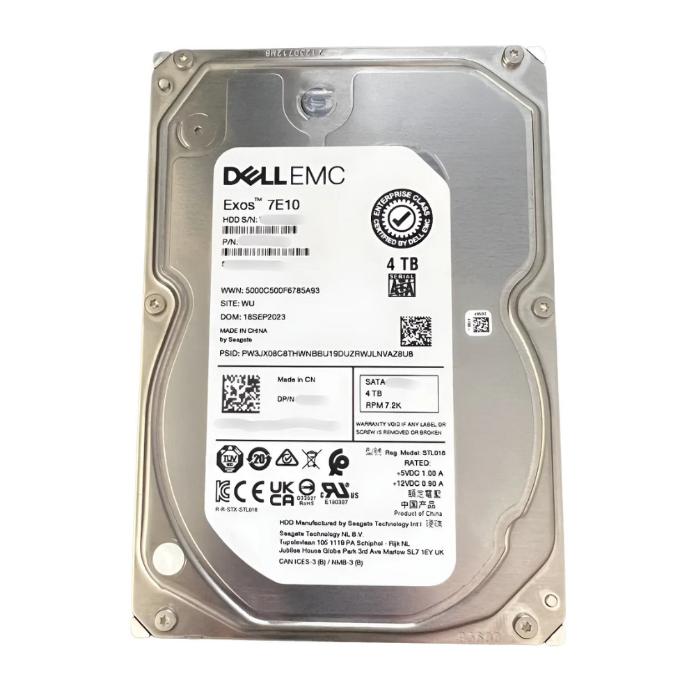 Disco Rígido Interno Dell 4Tb 7.2K 3.5 SATA - 00K20K - Imagem 3