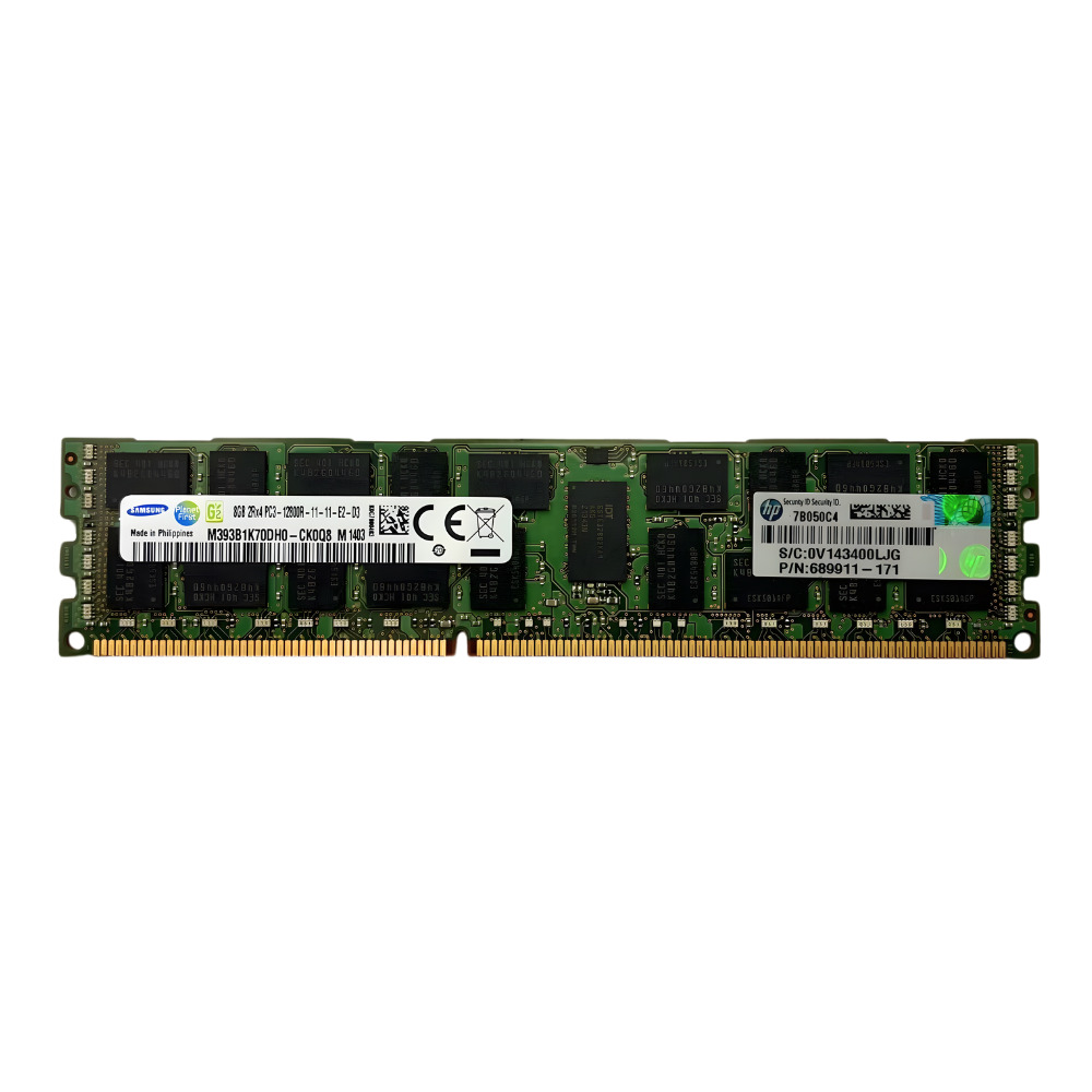 Memória Samsung 8GB 2Rx4 PC3 12800R - M393B1K70DH0-CK0Q8 - Imagem 3