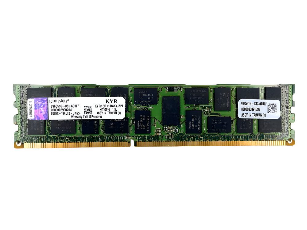 Memória Kingston PC3 12800R 8Gb 2Rx4 - KVR16R11D4K4/32I