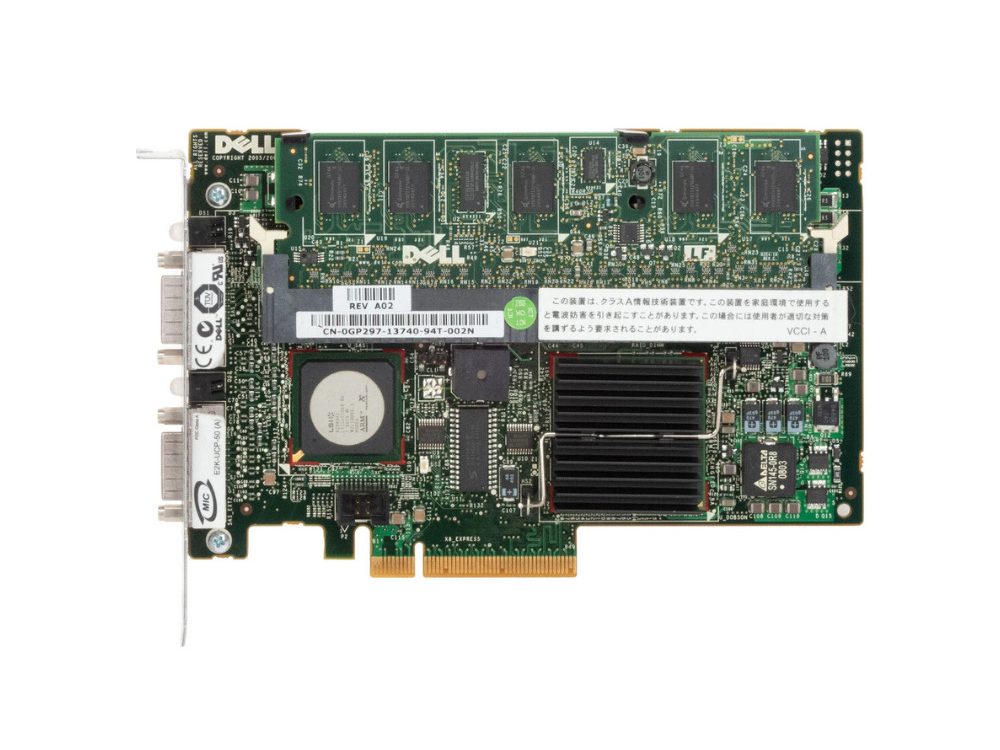 Alternative view of Controladora Dell PERC 5/E - 0GP297