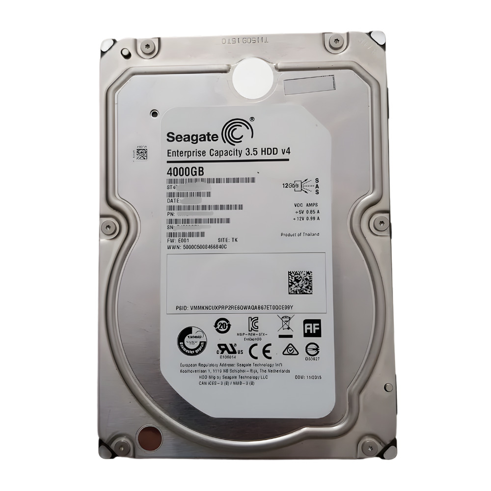 Disco Rigido Interno Seagate 4Tb 7.2K 3.5 SAS - 1V4207-177