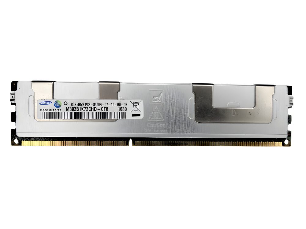 Memória Samsung PC3 8500R 8Gb 4Rx8 - M393B1K73CHD-CF8