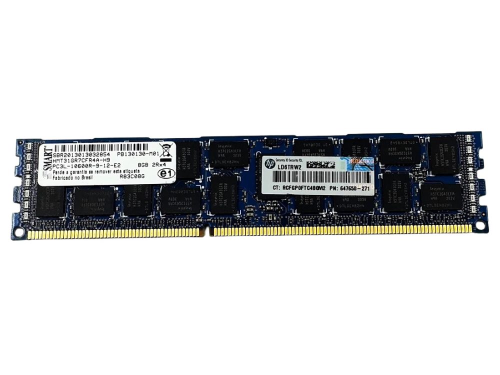 Memória SK Hynix PC3L 10600R 8Gb 2Rx4 - HMT31GR7CFR4A-H9