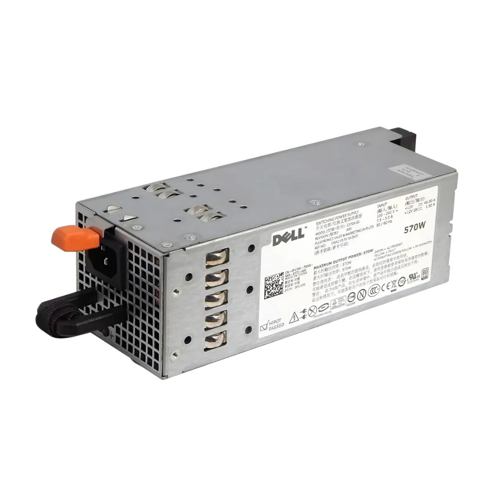 Fonte Servidor Dell 570W C570A-S0 R710 T610 - 0RXCPH