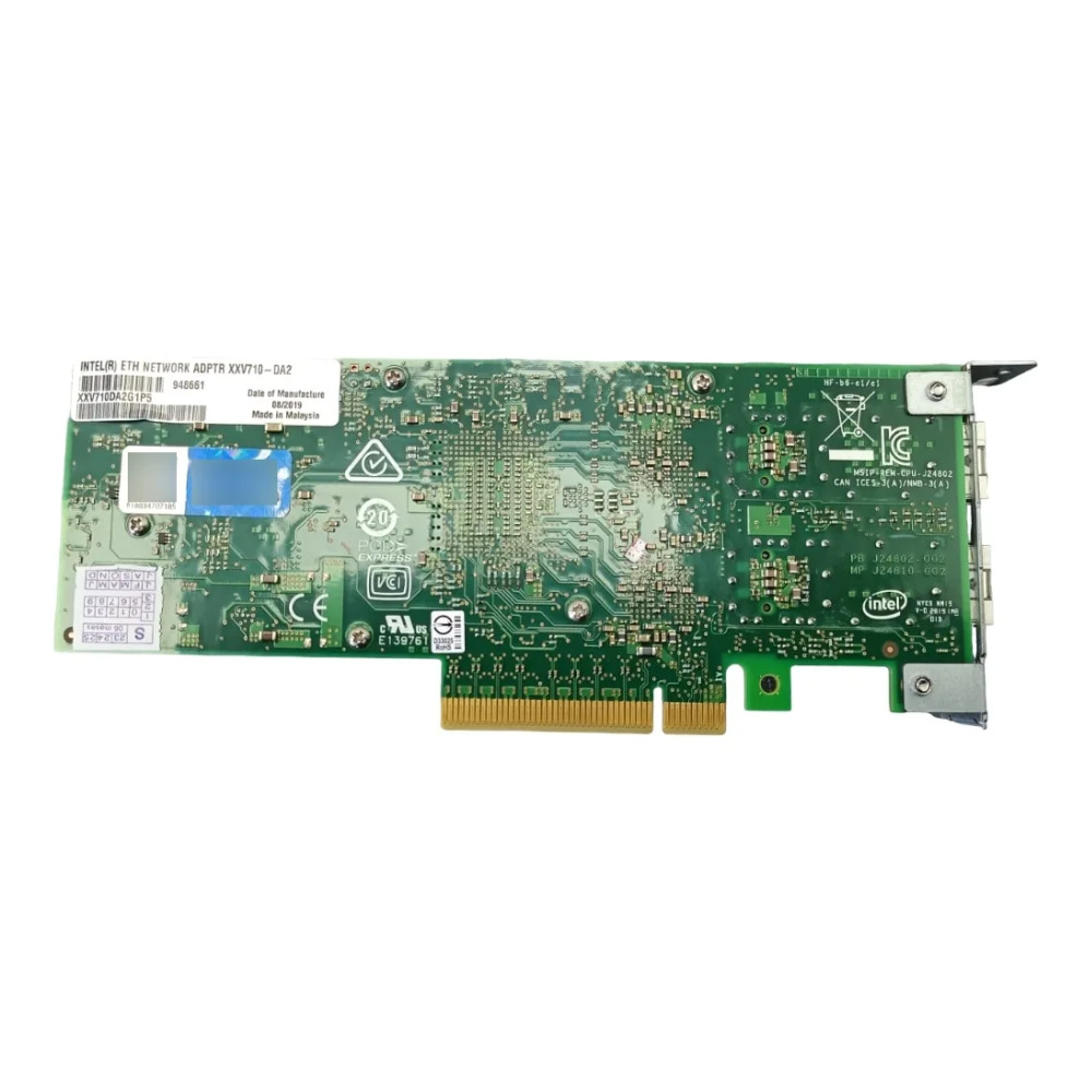 Placa de Rede Intel SFP XXV710-DA2 25Gb 2 Portas - 948661 (Perfil baixo) - Imagem 4