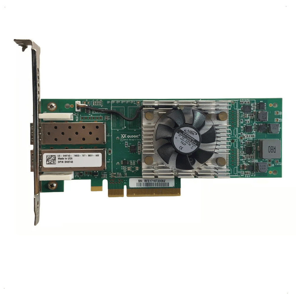 Placa HBA Dell Qlogic 16g 2 Portas Sfp+ - 0H8T43