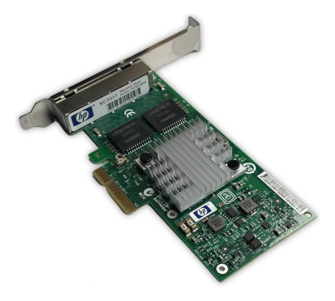 Placa de Rede RJ45 HP 1Gb 4 Portas - 593743-001 - HSTNS-BN58 - Imagem 3