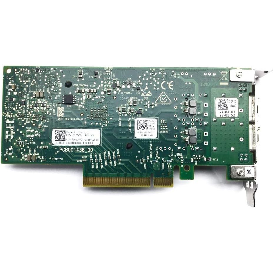 Placa de Rede SFP Dell Mellanox ConnectX-4 CX4121C 25Gb 2 Portas - 020NJD - Imagem 3