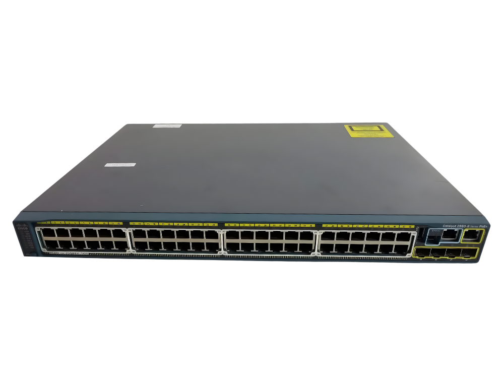 Switch Cisco WS-C2960S-48FPS-L 48P 10/100/1000 PoE+ Mód. Stack