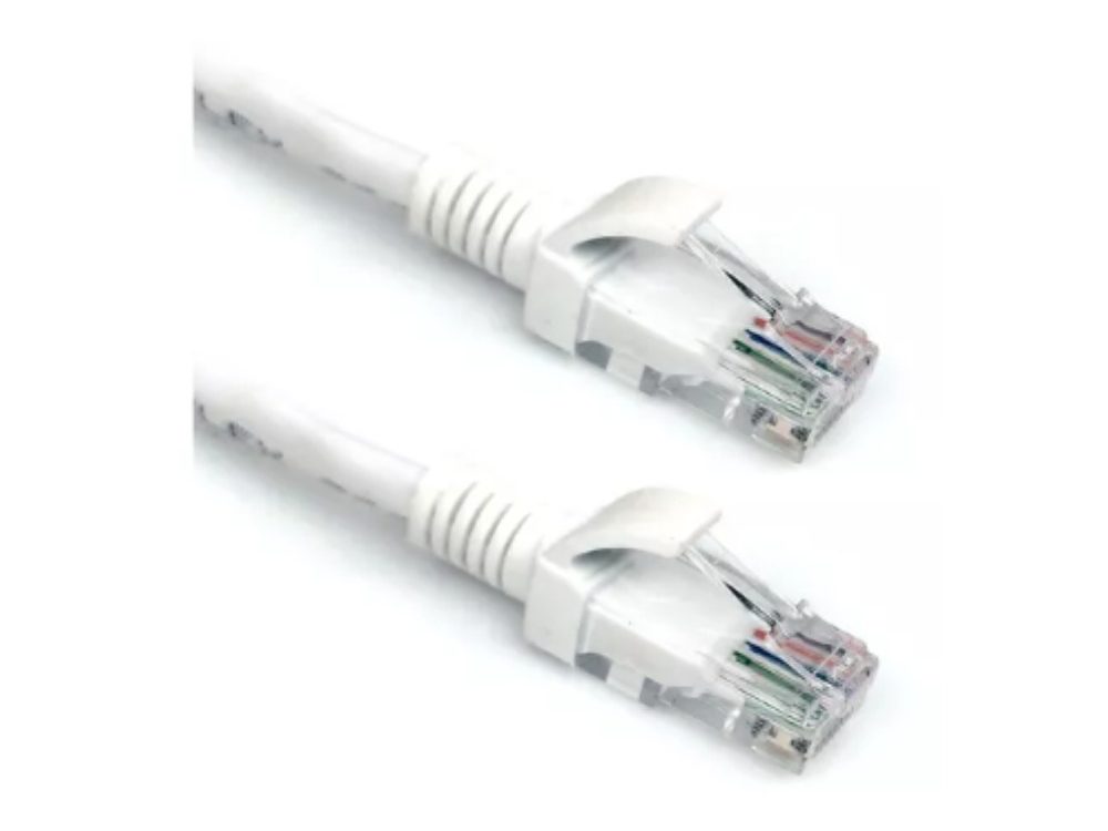 Cabo de Rede RJ45 Patch Cord Cat6 6,1m - PC-ETH6U50WH