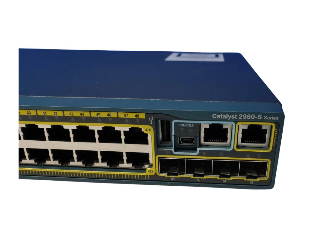 Alternative view of Switch Cisco Catalyst WS-C2960S-48TS-L 48P 10/100/1000+4 SFP