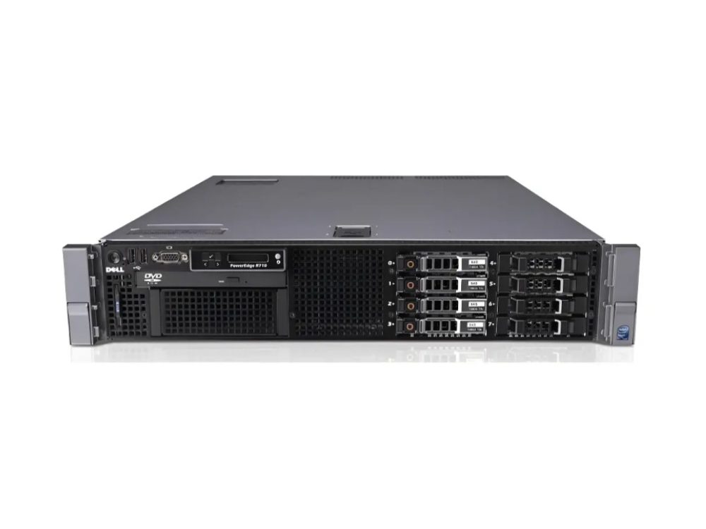 Servidor Dell R710 8 SFF Dual X5660 64GB DDR3 HD 4.8TB SAS