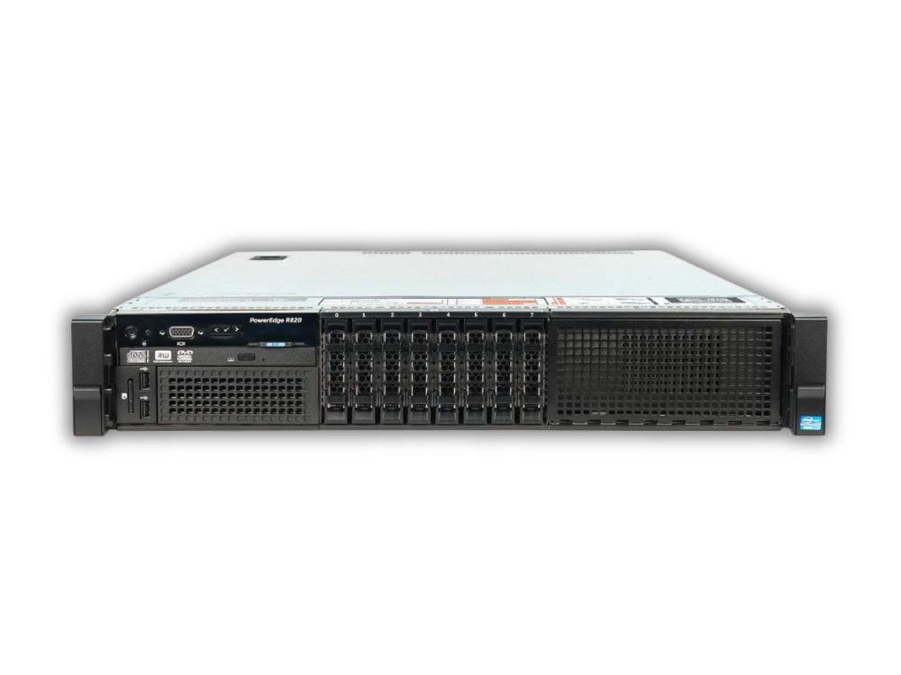 Servidor Dell R820 8SFF 32 Core 64Th 256GB DDR3 HD 4.8TB SAS