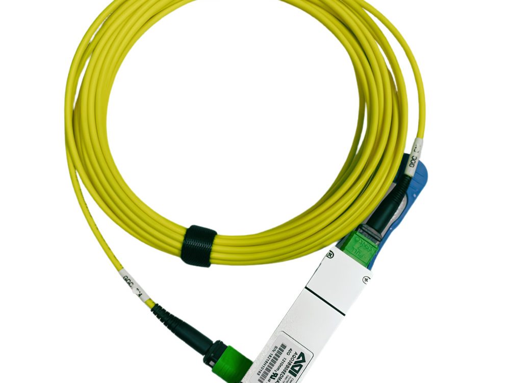 Cordão Óptico AOC QSFP/MPO 40Gb 1310mn 5M - AQO3BB03EDMA0821