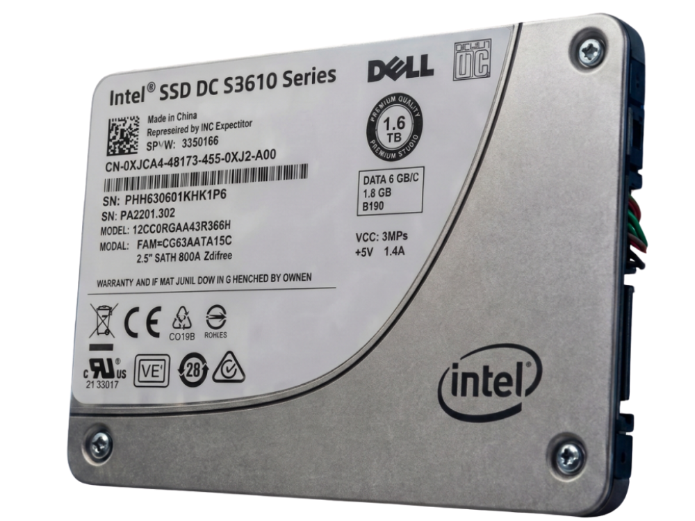 Disco Solido Interno Intel SSD DC 3610 SERIE 1.6TB 6Gbs SATA -