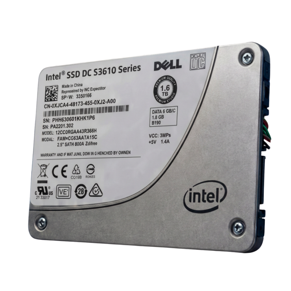 Disco Solido Interno Intel SSD DC 3610 SERIE 1.6TB 6Gbs SATA -