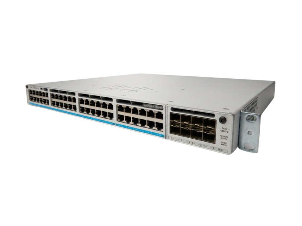 Alternative view of Switch Cisco Catalyst 9300 12x 36M UPOE - C9300-48UXM-A