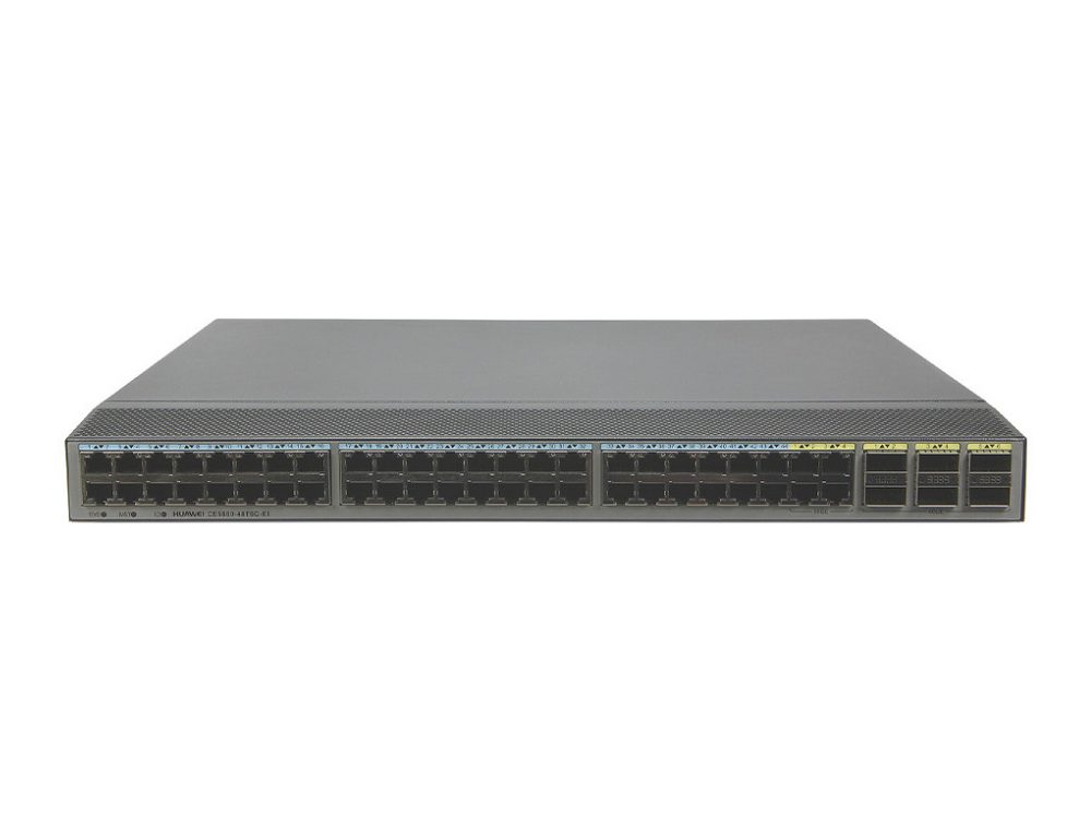 Switch Huawei CE5880-48T6Q-EI 44x pts 1Gb, 4x pts 10Gb, 6x pts 40Gb QSFP+