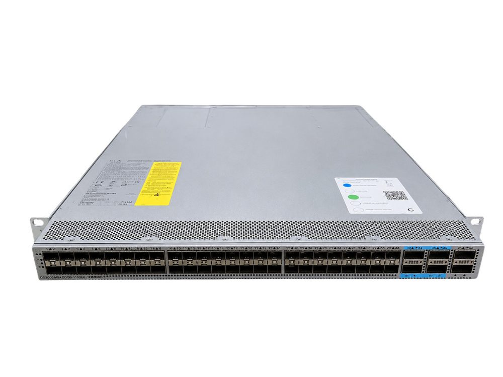 CISCO NEXUS N9K-C92160YC-X 48 Portas 10/25Gb 6 Portas QSFP+/QSFP28