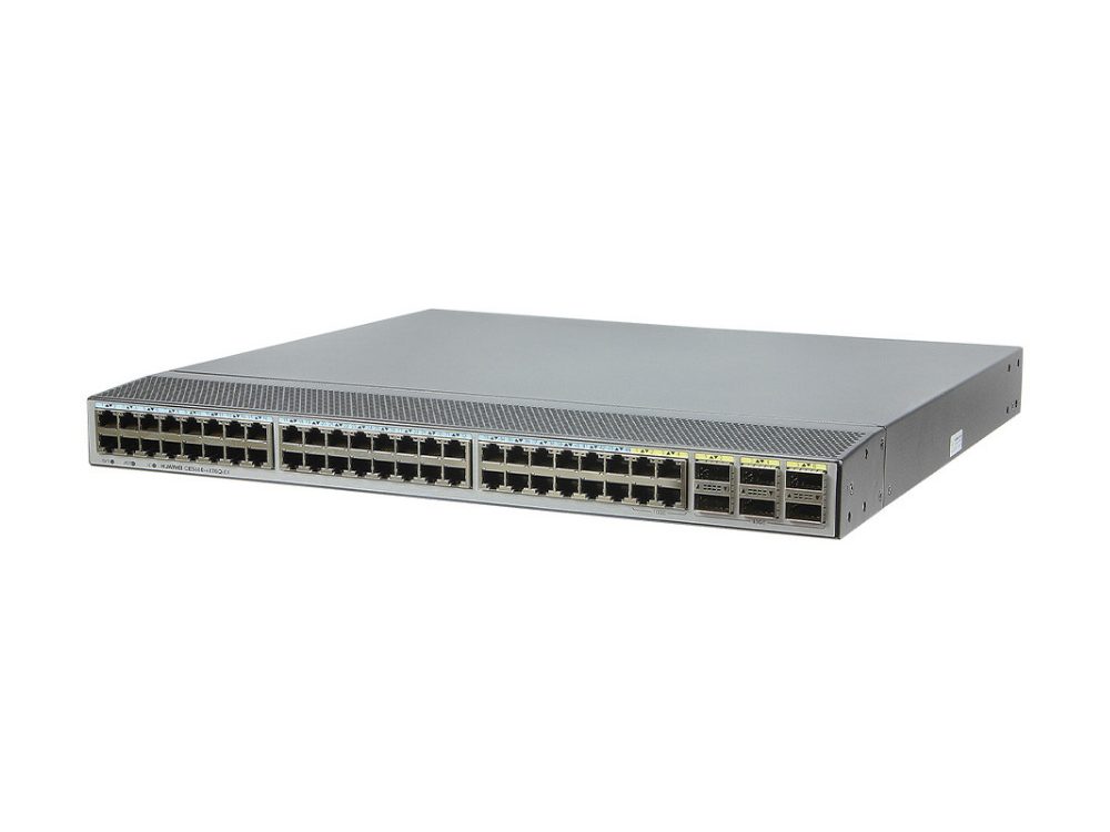 Alternative view of Switch Huawei CE5880-48T6Q-EI 44x pts 1Gb, 4x pts 10Gb, 6x pts 40Gb QSFP+