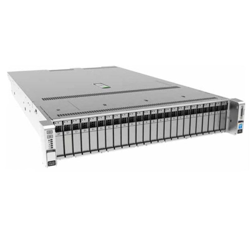 Servidor Cisco UCS C240 M4 2x Xeon E5-2658 v4 128GB RAM 2x HD 1.2TB SAS